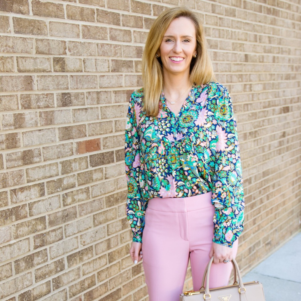 Patterned Loft Blouse